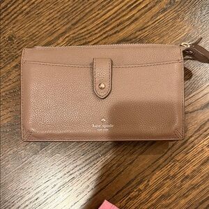 Kate Spade Tan Leather Wallet